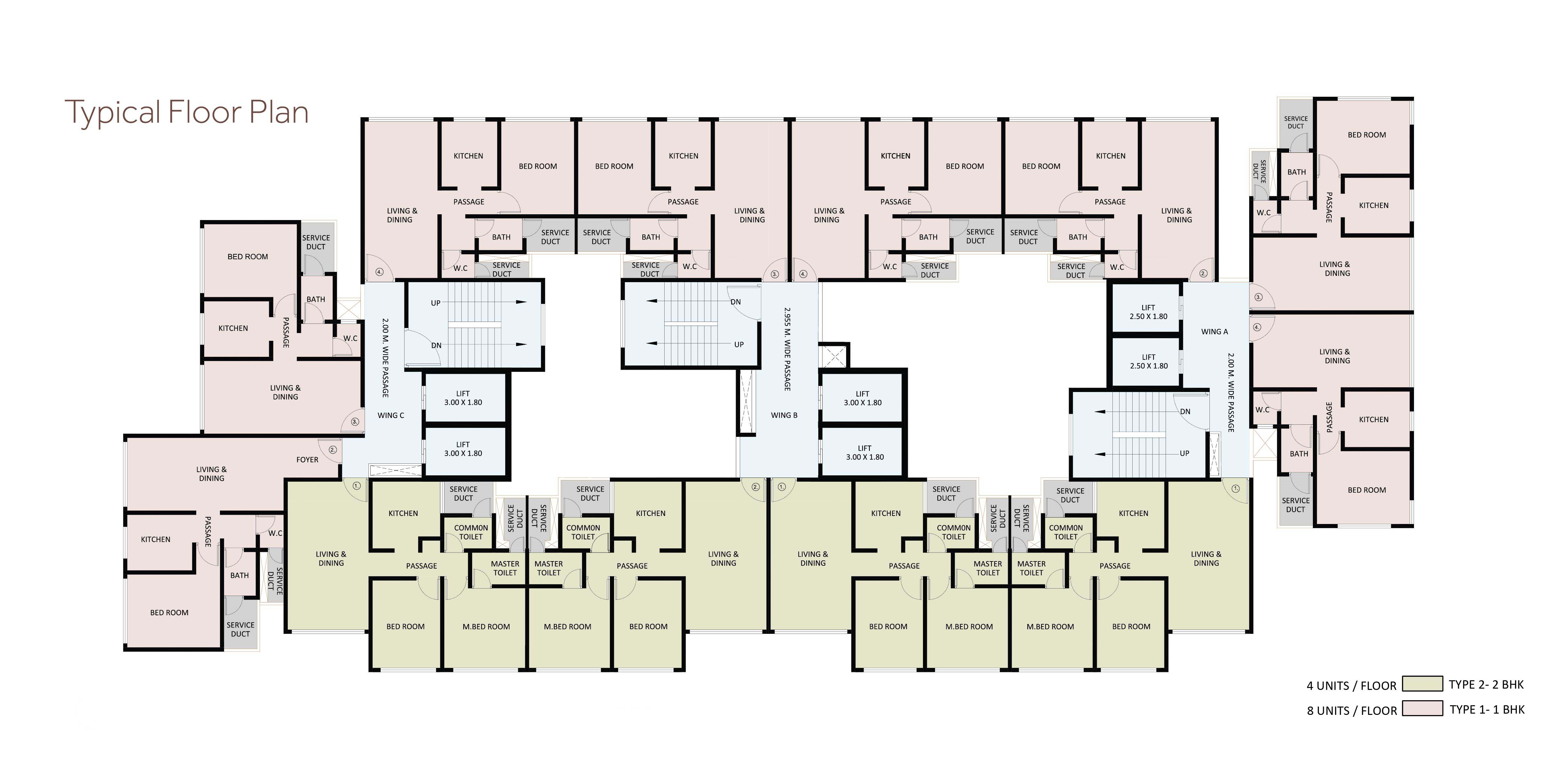 typical floor plan