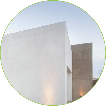 Self-cleaning waterproof exterior paint